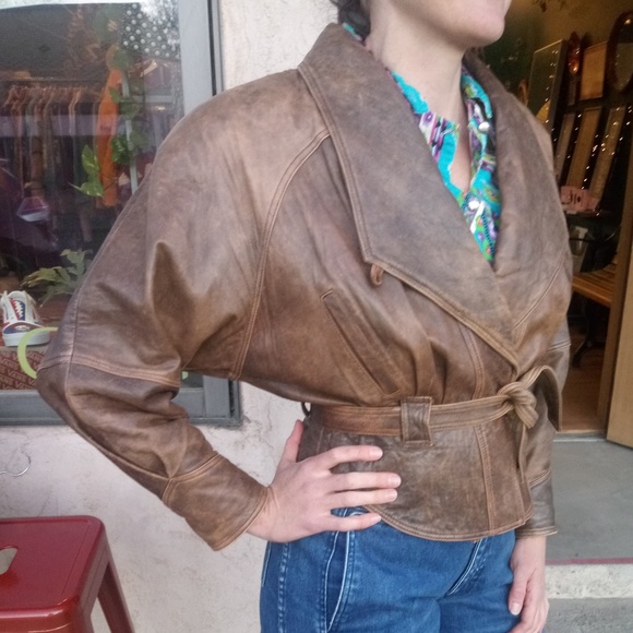 VTG Noi Firenze Leather Jacket - Picture 2 of 6